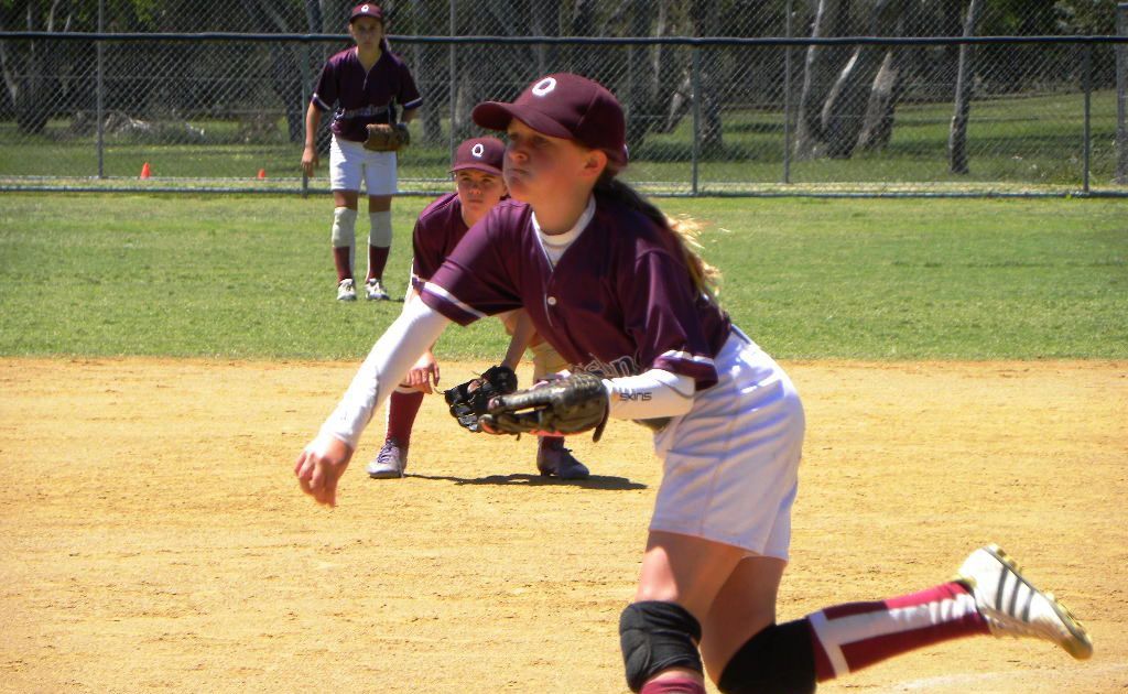 Chyanne Downing in action. Chyanne Downing in action.