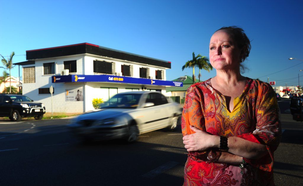Julianne Silver is concerned with the number of accidents ocuring outside her workplace at the corner of Herbert and Auckland Street, Gladstone. Julianne Silver is concerned with the number of accidents ocuring outside her workplace at the corner of Herbert and Auckland Street, Gladstone.