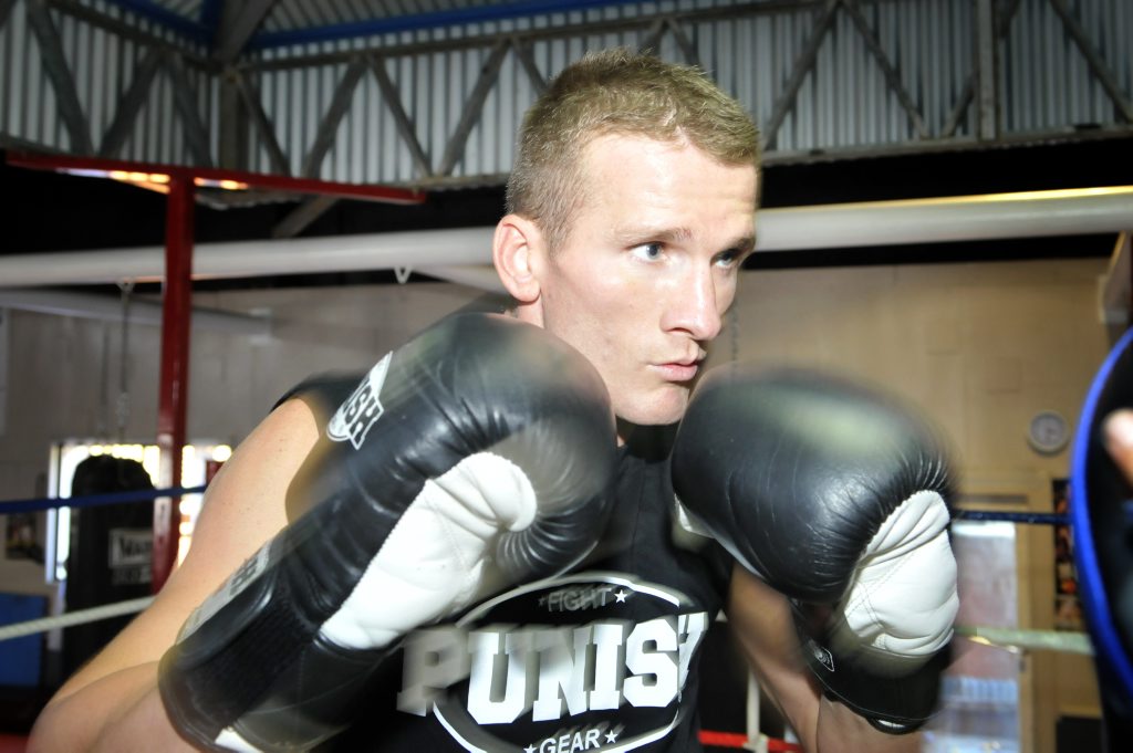 IT’S ON: Les Sherrington is looking to take out Sam Soliman next month. IT’S ON: Les Sherrington is looking to take out Sam Soliman next month.