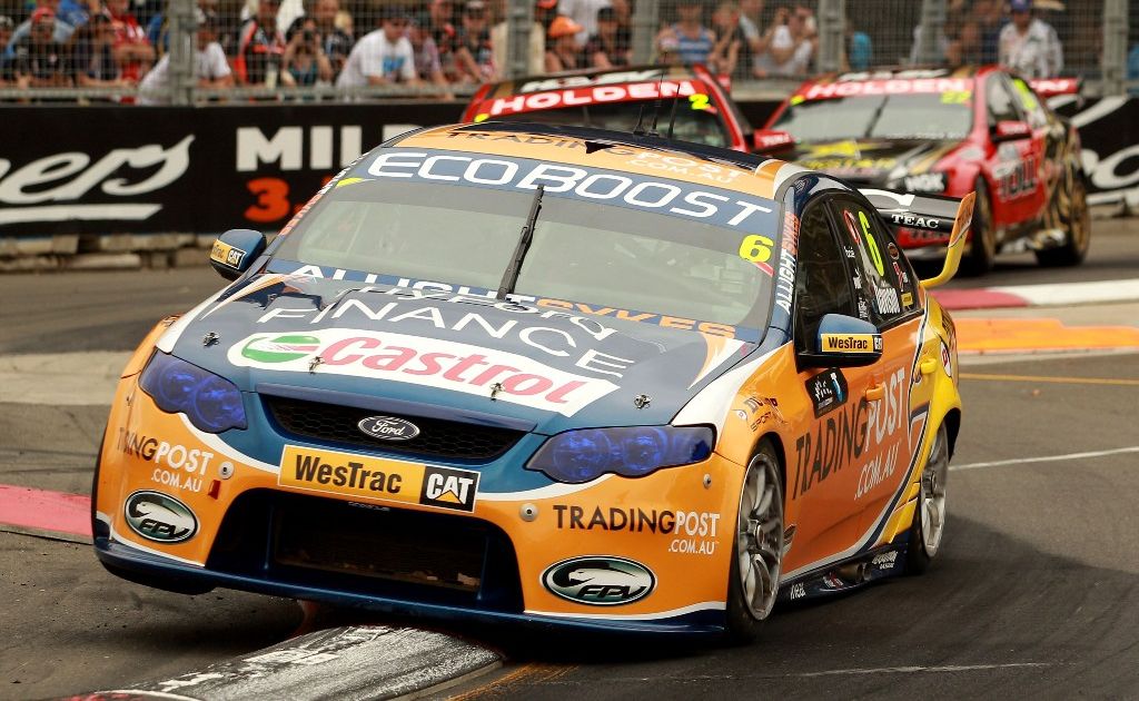 Will Davison drives the #6 Tradingpost FPR For during the Sydney 500, which is round 15 of the V8 Supercars Championship Series at Sydney Olympic Park Street Circuit on December 2, 2012 in Sydney, Australia. Will Davison drives the #6 Tradingpost FPR For during the Sydney 500, which is round 15 of the V8 Supercars Championship Series at Sydney Olympic Park Street Circuit on December 2, 2012 in Sydney, Australia.