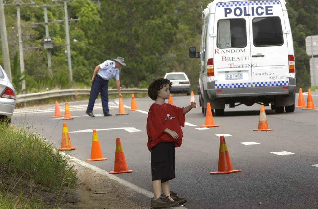 Police at the scene of where Daniel disappeared back in 2003. Police at the scene of where Daniel disappeared back in 2003.