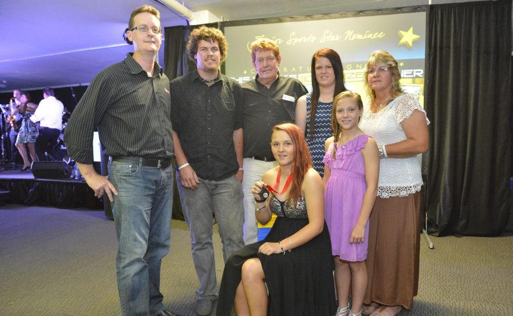 The Observer's GM Carl Carter with the Woof Family, winner Megan Hunt and nominee Alyssa Rabnott. The Observer's GM Carl Carter with the Woof Family, winner Megan Hunt and nominee Alyssa Rabnott.