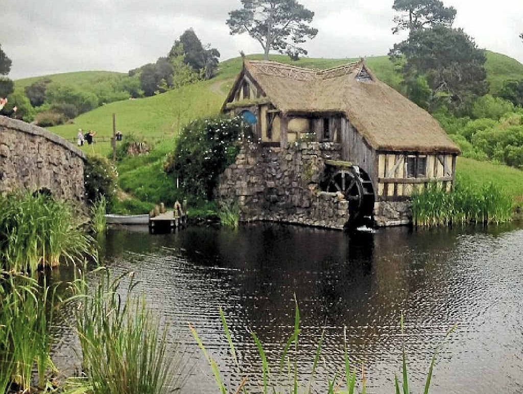 Hobbit homes are just a facade, but they create an enchanting illusion. Hobbit homes are just a facade, but they create an enchanting illusion.