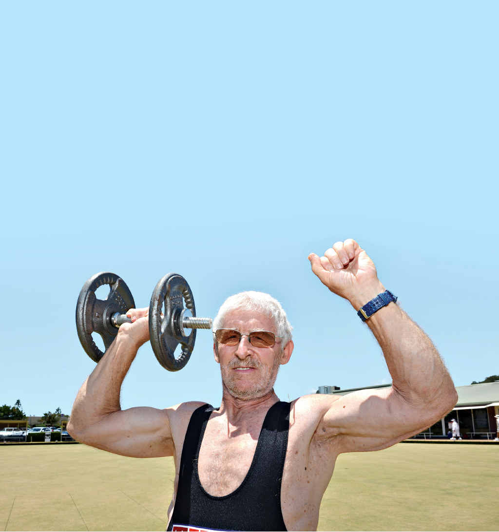 Derek Mason has turned to powerlifting to help battle Parkinson's disease. Derek Mason has turned to powerlifting to help battle Parkinson's disease.
