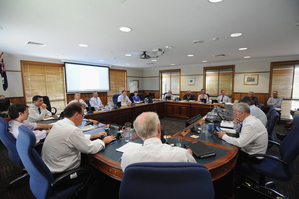 Fraser Coast Regional Council's Hervey Bay council chambers.