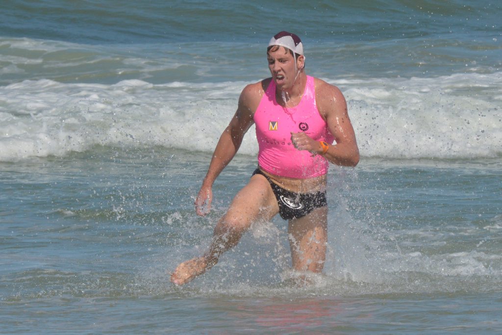 Maroochy Surf Classic Open Men's winner Mitch Miller. Maroochy Surf Classic Open Men's winner Mitch Miller.