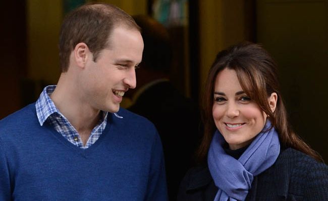 The Duke and Duchess of Cambridge leaving hospital. The Duke and Duchess of Cambridge leaving hospital.