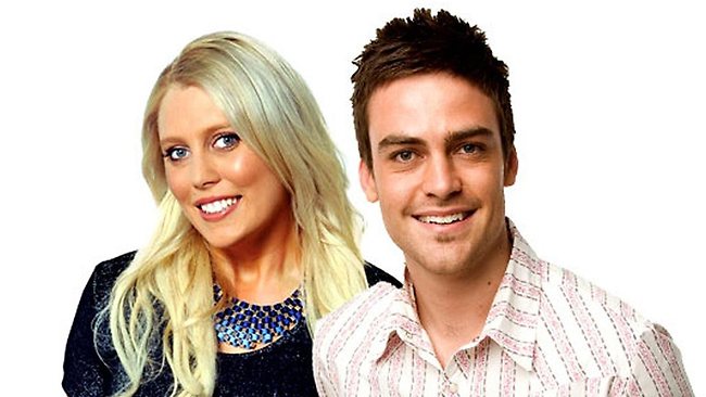 Sydney radio hosts Mel Greig and Michael Christian Sydney radio hosts Mel Greig and Michael Christian