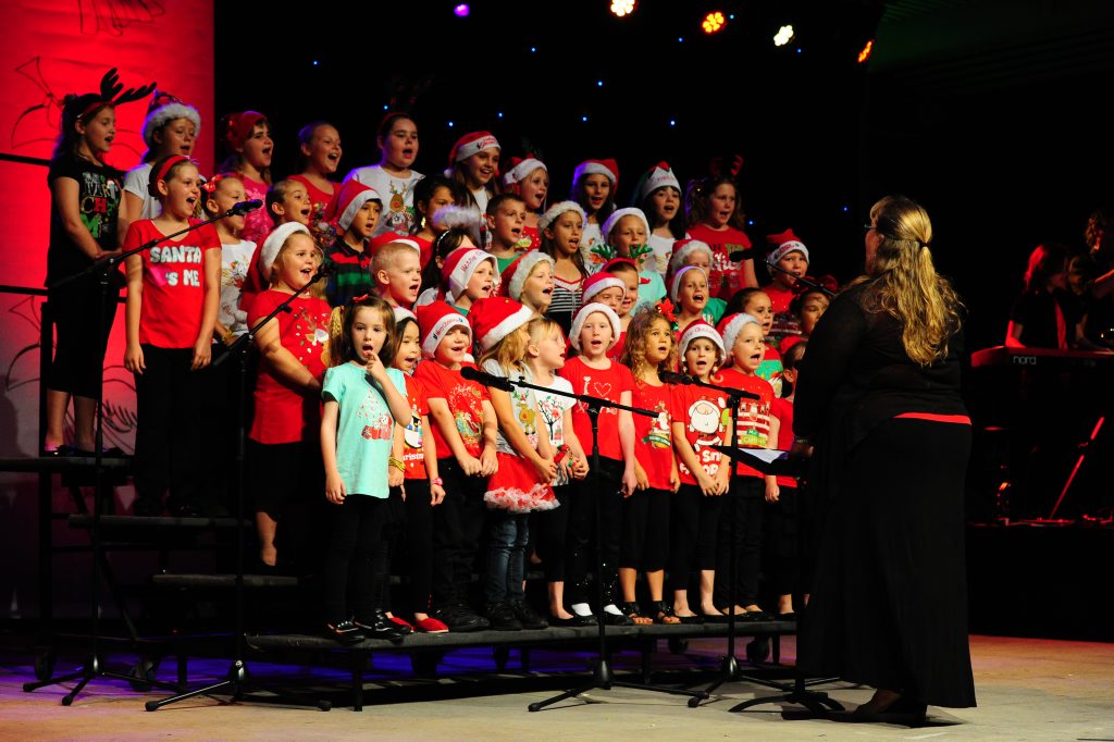 Central State School performs.