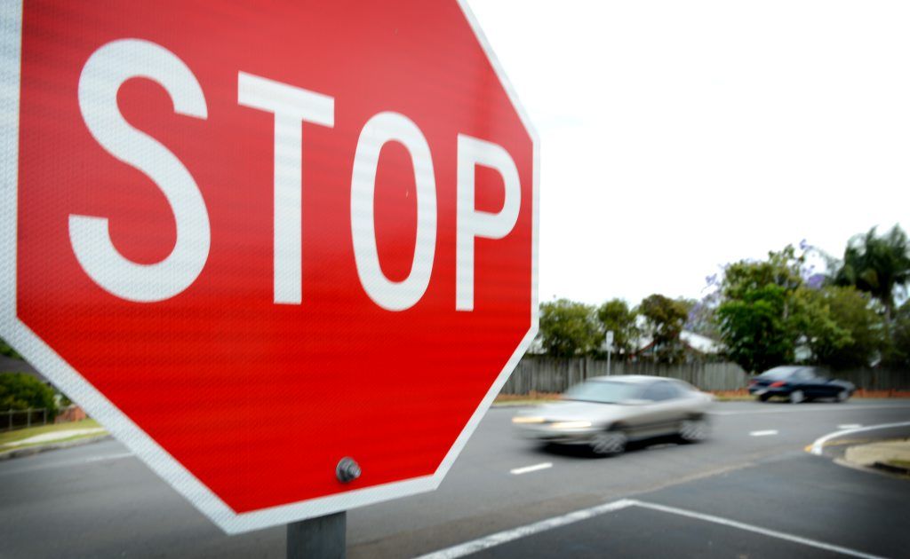 Always stay alert when approaching an intersection. Always stay alert when approaching an intersection.