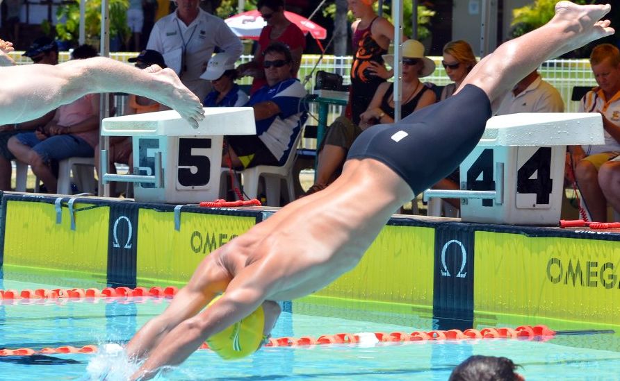 ON YOUR MARKS: Fairymead's Kyle Rethannel blasts off the starting block at the City of Charm Carnival held at Norville pool. Photo: Scottie Simmonds/NewsMail ON YOUR MARKS: Fairymead's Kyle Rethannel blasts off the starting block at the City of Charm Carnival held at Norville pool. Photo: Scottie Simmonds/NewsMail