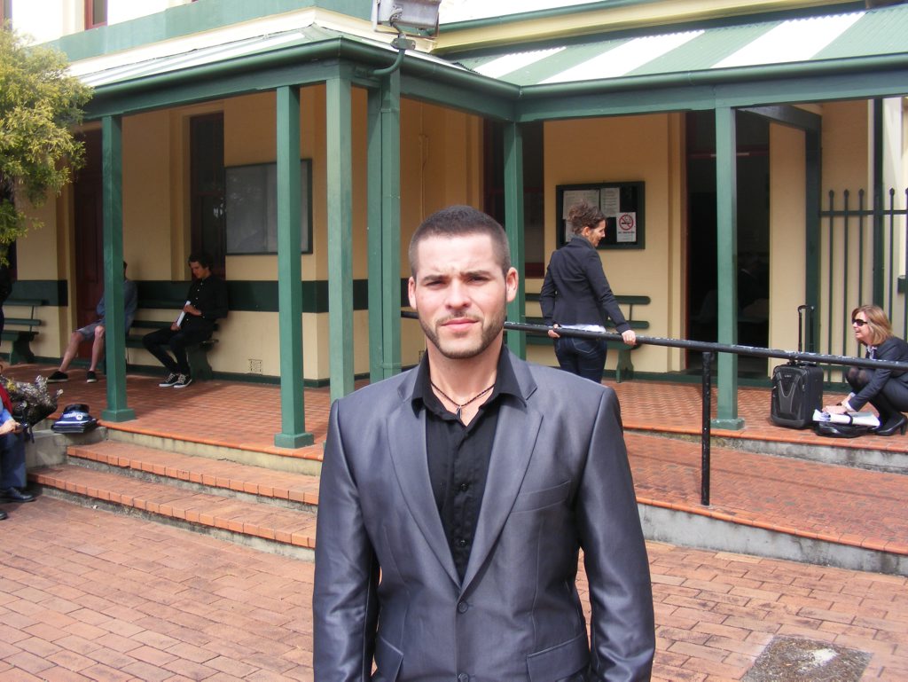 Corey Barker pictured outside Ballina Local Court in 2013, after the conduct of officers who allegedly bashed him was referred to the Police Integrity Commission. Corey Barker pictured outside Ballina Local Court in 2013, after the conduct of officers who allegedly bashed him was referred to the Police Integrity Commission.