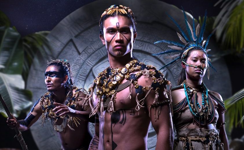 Artwork for the National Geographic Channel's Survivor's Guide to the Mayan Apocalypse. Artwork for the National Geographic Channel's Survivor's Guide to the Mayan Apocalypse.