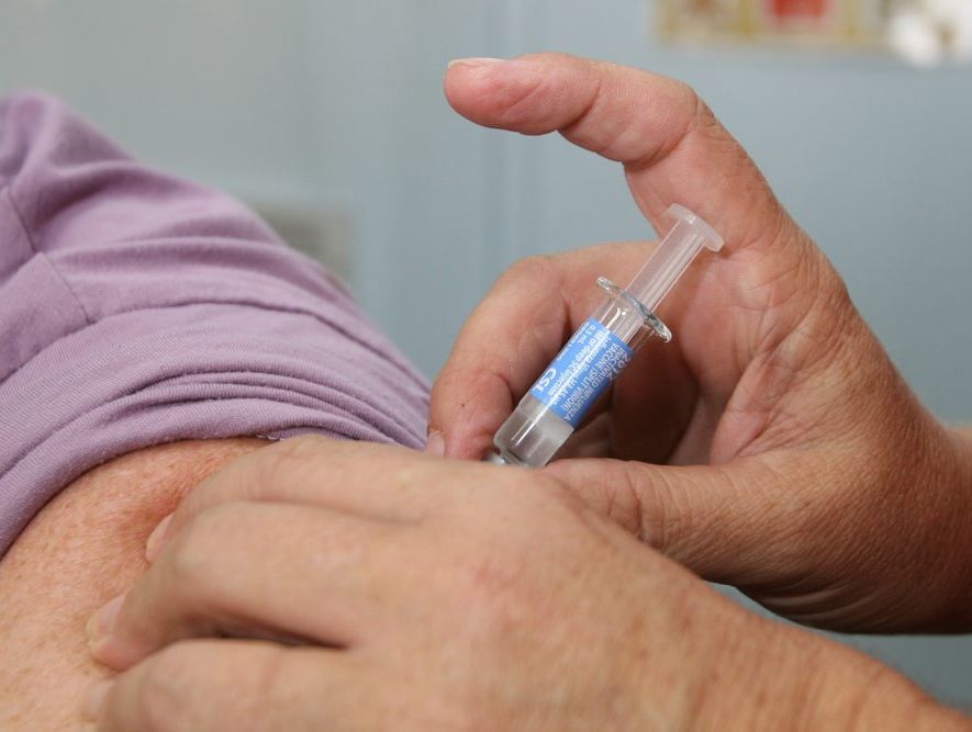 The type of flu vaccines we have in Australia (inactivated vaccines) are only about 50% to 70% effective. The type of flu vaccines we have in Australia (inactivated vaccines) are only about 50% to 70% effective.