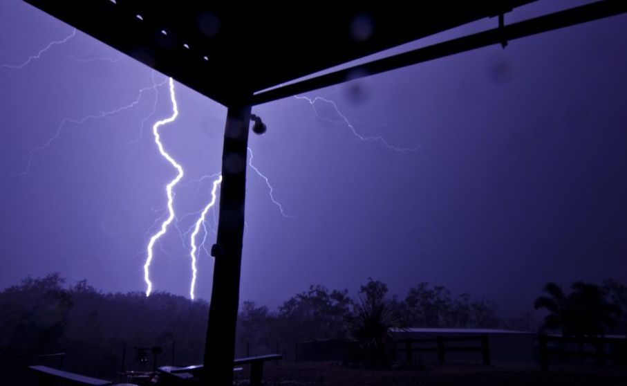 SUMMER STORMS: Chris Marsh captured this image of Monday night's storm near Gin Gin. SUMMER STORMS: Chris Marsh captured this image of Monday night's storm near Gin Gin.