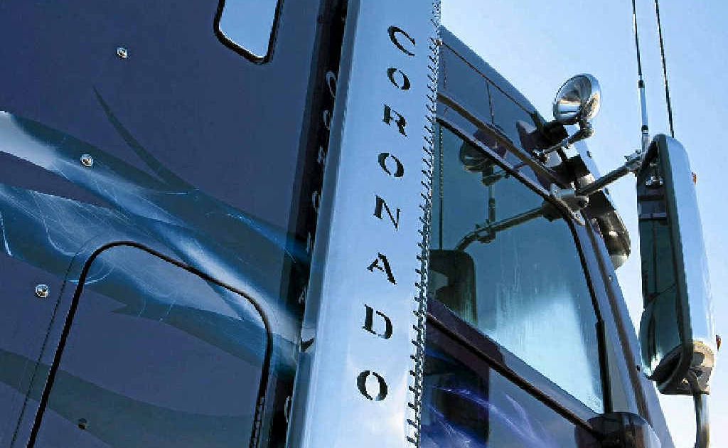 TRADITION: Lashings of good ole’ US chrome underlines the heritage of the latest Freightliner. Photos: David Meredith / Big Rigs TRADITION: Lashings of good ole’ US chrome underlines the heritage of the latest Freightliner. Photos: David Meredith / Big Rigs