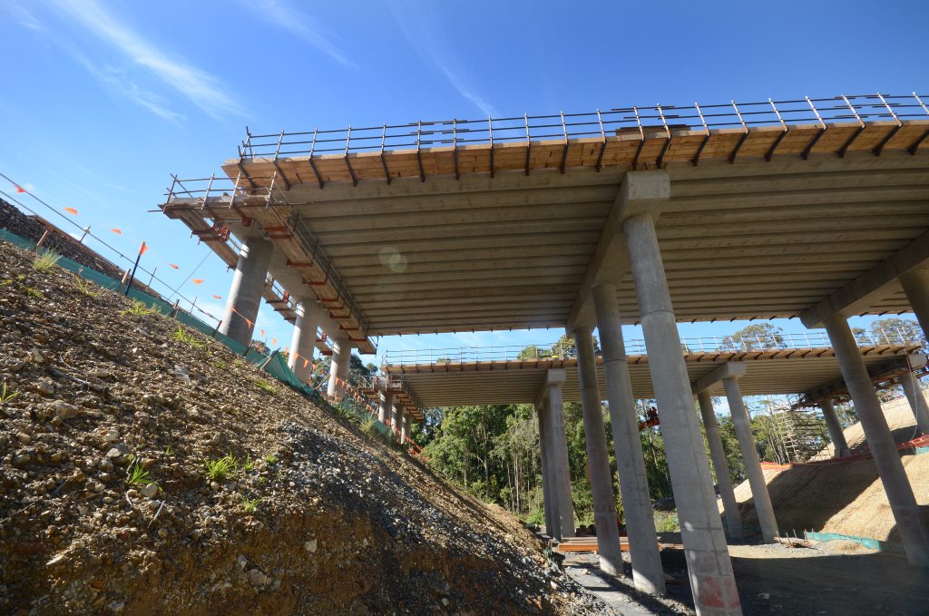 Highway bypass, upgrade. Woolgoolga west development. Photo: Leigh Jensen / Coffs Coast Advocate Highway bypass, upgrade. Woolgoolga west development. Photo: Leigh Jensen / Coffs Coast Advocate