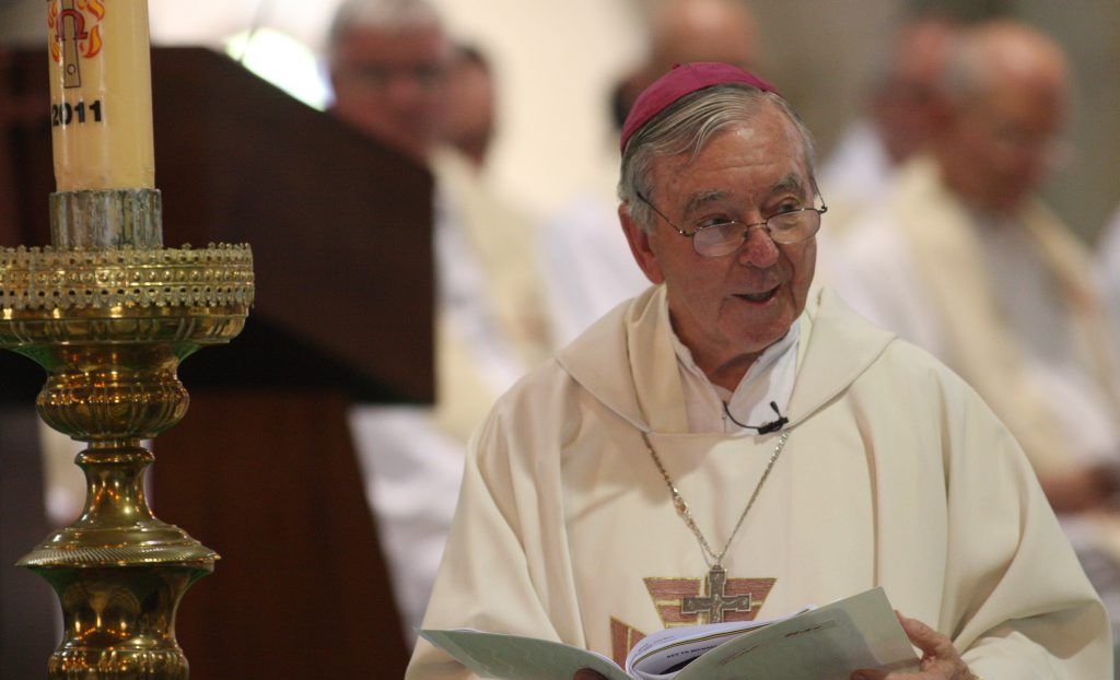 Bishop Brian Heenan expressed his concerns regarding the approach of the major political parties towards asylum seekers yesterday. Bishop Brian Heenan expressed his concerns regarding the approach of the major political parties towards asylum seekers yesterday.