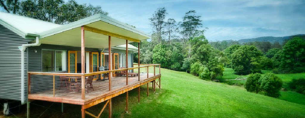 Afterglow cottages near Bellingen. Afterglow cottages near Bellingen.