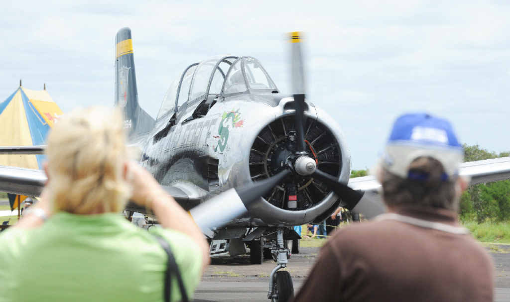 Scene at a previous Evans Head Fly- in. photo David Nielsen Scene at a previous Evans Head Fly- in. photo David Nielsen