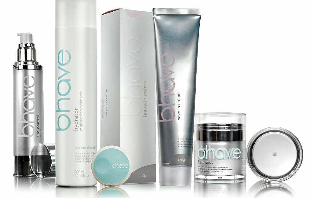The new bhave hair care range. The new bhave hair care range.