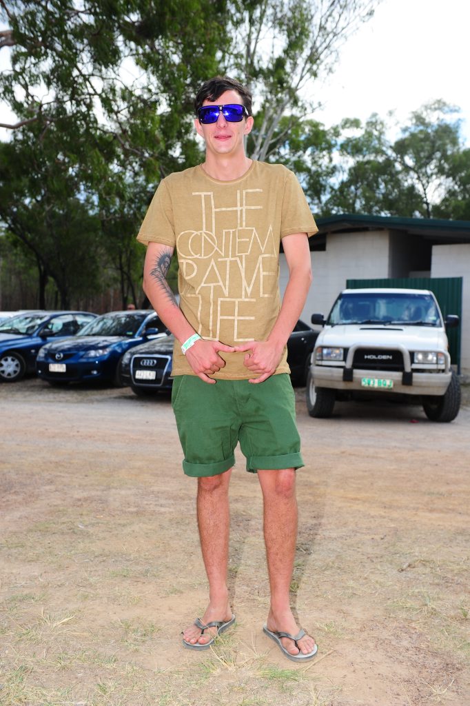 Angus 'Steele' Redway wears clothes from Jay Jays. Angus 'Steele' Redway wears clothes from Jay Jays.