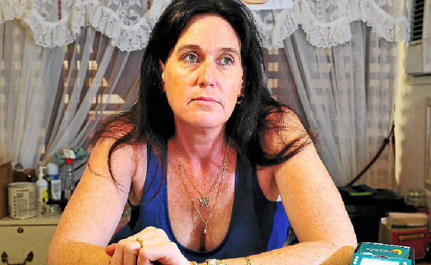 HIT BY CON: Renee Miers of Maple Lane Country Gifts in Cooroy fell victim to credit card fraud before Christmas. HIT BY CON: Renee Miers of Maple Lane Country Gifts in Cooroy fell victim to credit card fraud before Christmas.