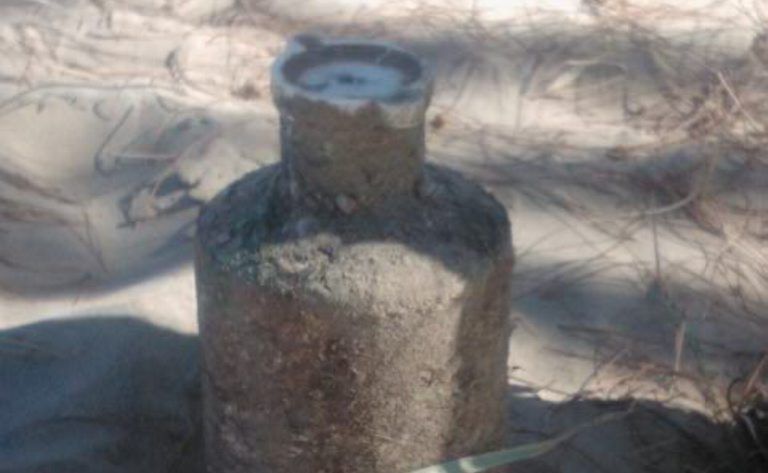 Police warn against touching canisters washing up onto beaches. Police warn against touching canisters washing up onto beaches.
