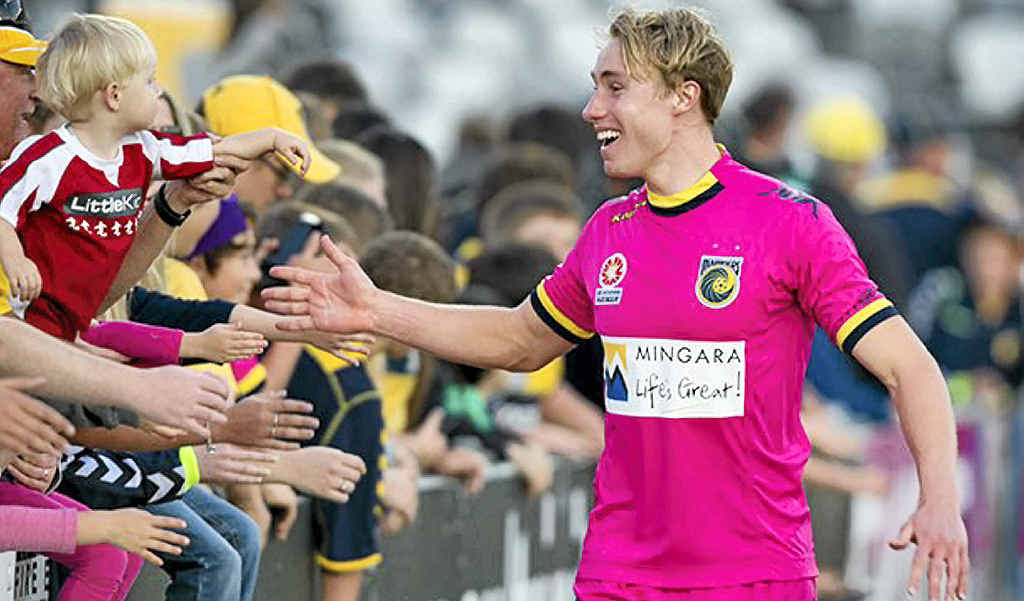 Zach Anderson is closing in on a permanent starting spot with the Central Coast Mariners after holding his own in recent games. Zach Anderson is closing in on a permanent starting spot with the Central Coast Mariners after holding his own in recent games.