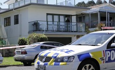 The Waihi Beach property at which a man was stabbed and critically injured. The Waihi Beach property at which a man was stabbed and critically injured.