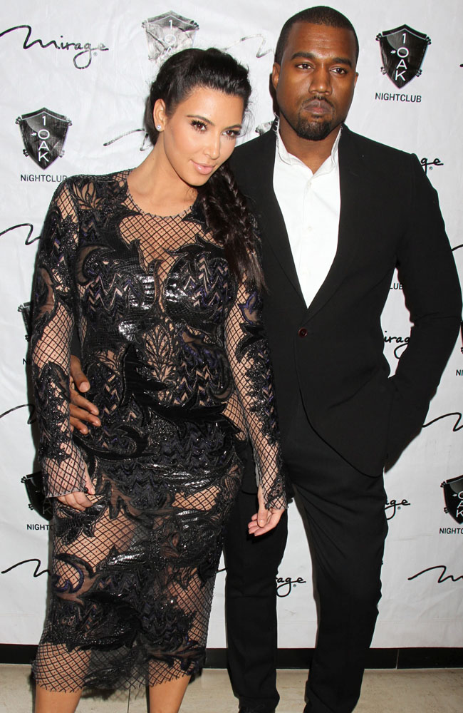 Kanye West and Kim Kardashian Kanye West and Kim Kardashian