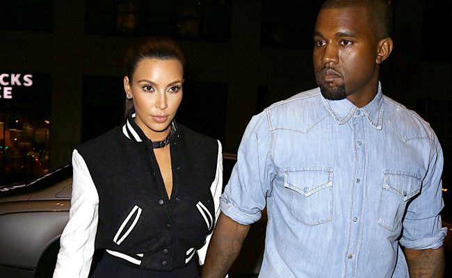 Kim Kardashian and Kanye West. Kim Kardashian and Kanye West.