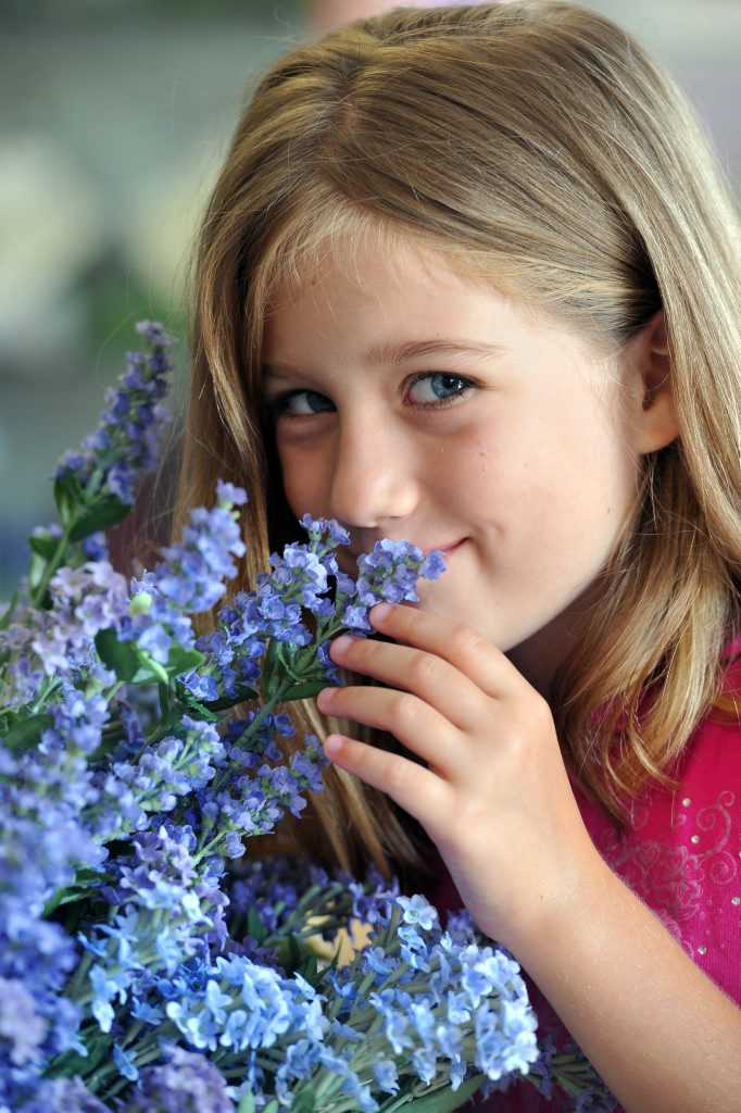 SCENTED TOUR: Kayla Nielsen at Amandine Lavender Gift Shop and Farm. Photo: Max Fleet / NewsMail SCENTED TOUR: Kayla Nielsen at Amandine Lavender Gift Shop and Farm. Photo: Max Fleet / NewsMail