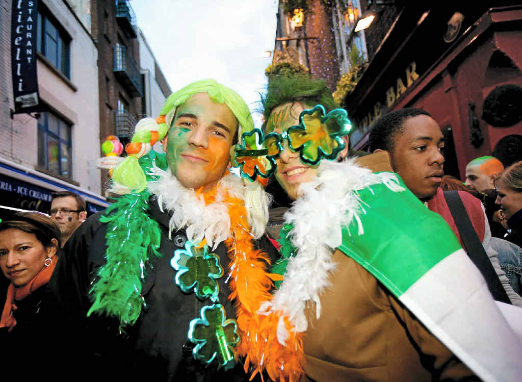 A good time to be had, to be sure at St Patrick's Day celebrations in Ireland. A good time to be had, to be sure at St Patrick's Day celebrations in Ireland.