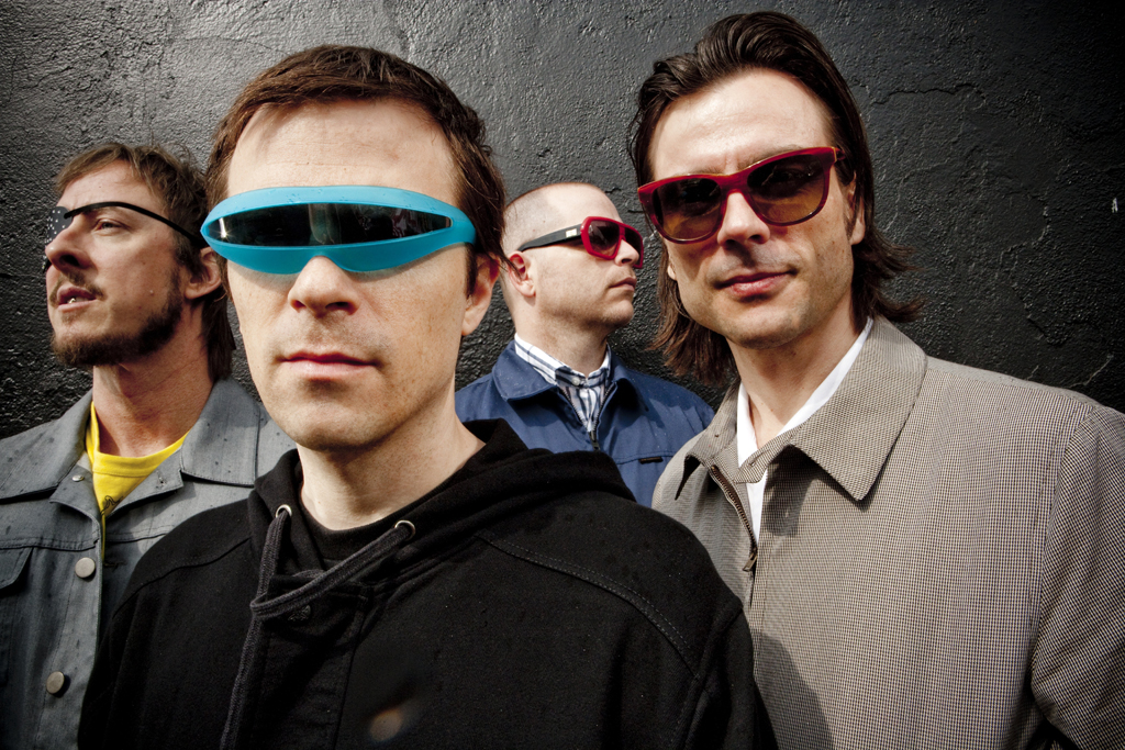 The band Weezer. The band Weezer.