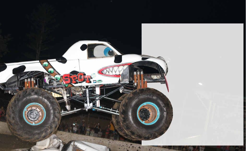 Clive Featherby and his monster truck show are the major attraction for this Saturday’s meet. Clive Featherby and his monster truck show are the major attraction for this Saturday’s meet.