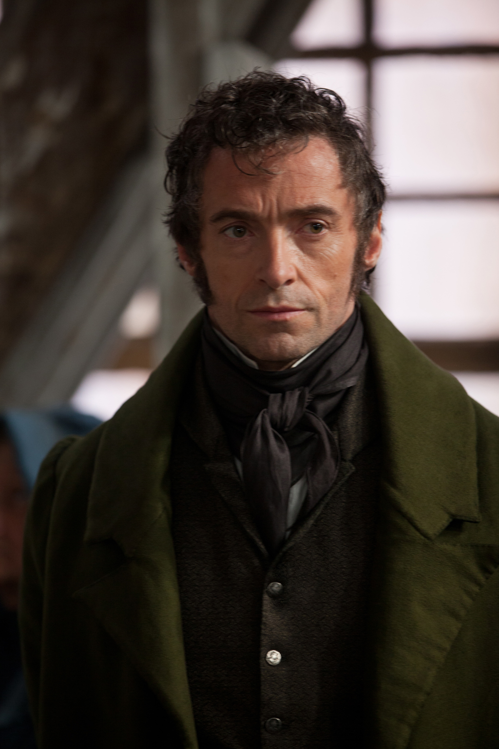Hugh Jackman plays Jean Valjean in Les Miserables. Hugh Jackman plays Jean Valjean in Les Miserables.