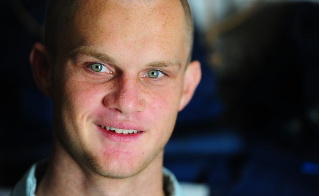 Cameron Slater has received an award for his conservation volunteering efforts. Cameron Slater has received an award for his conservation volunteering efforts.