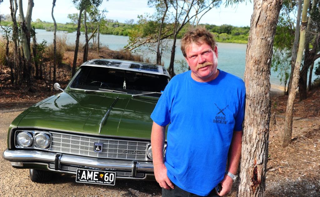Marty Hayden loves his 1970 HT Holden Brougham. Marty Hayden loves his 1970 HT Holden Brougham.