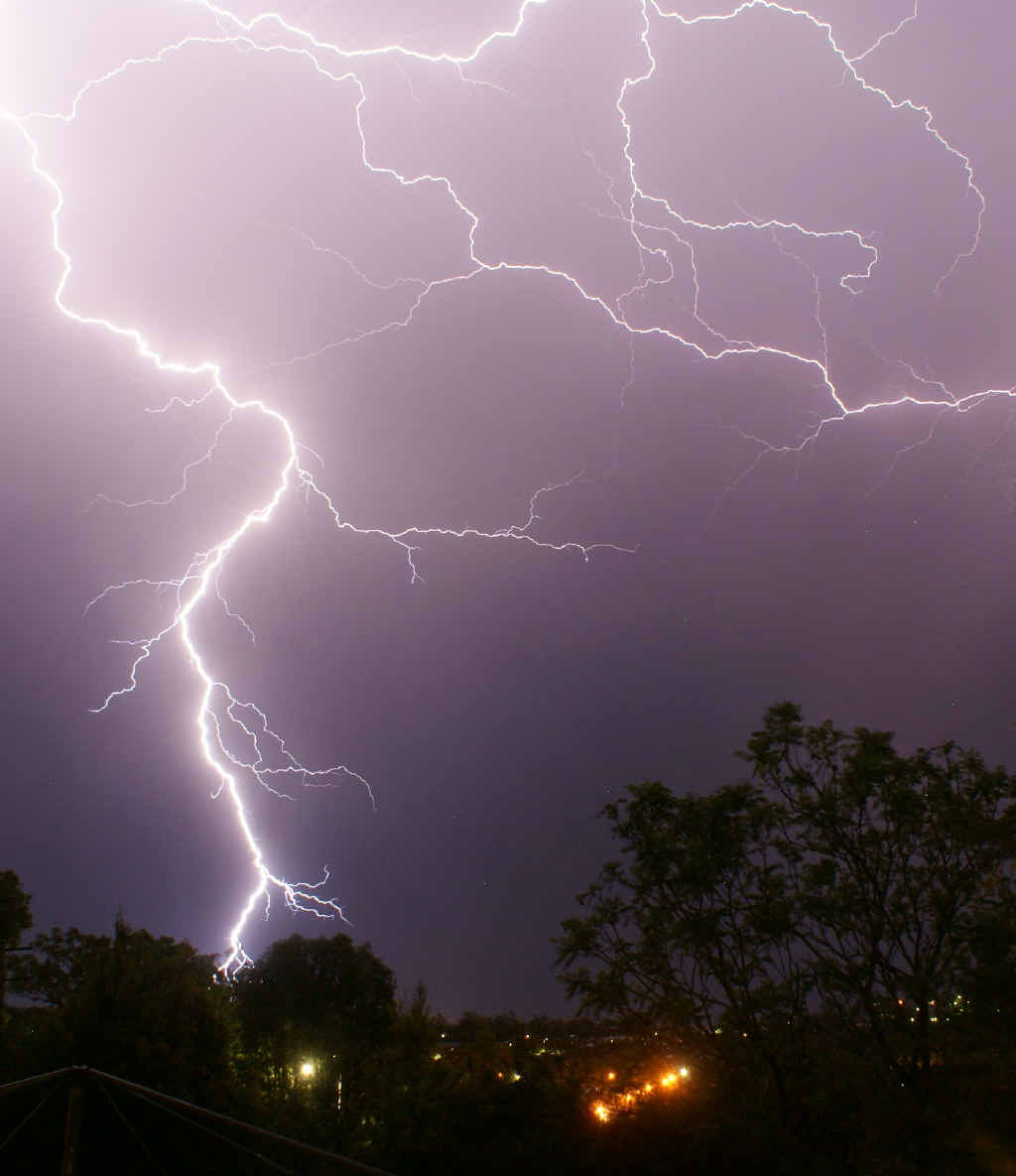 A man has been struck and killed by lightning while hiking. A man has been struck and killed by lightning while hiking.