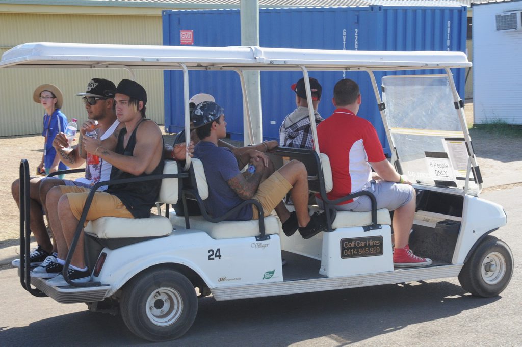 Justice Crew at the Scout Jamboree.