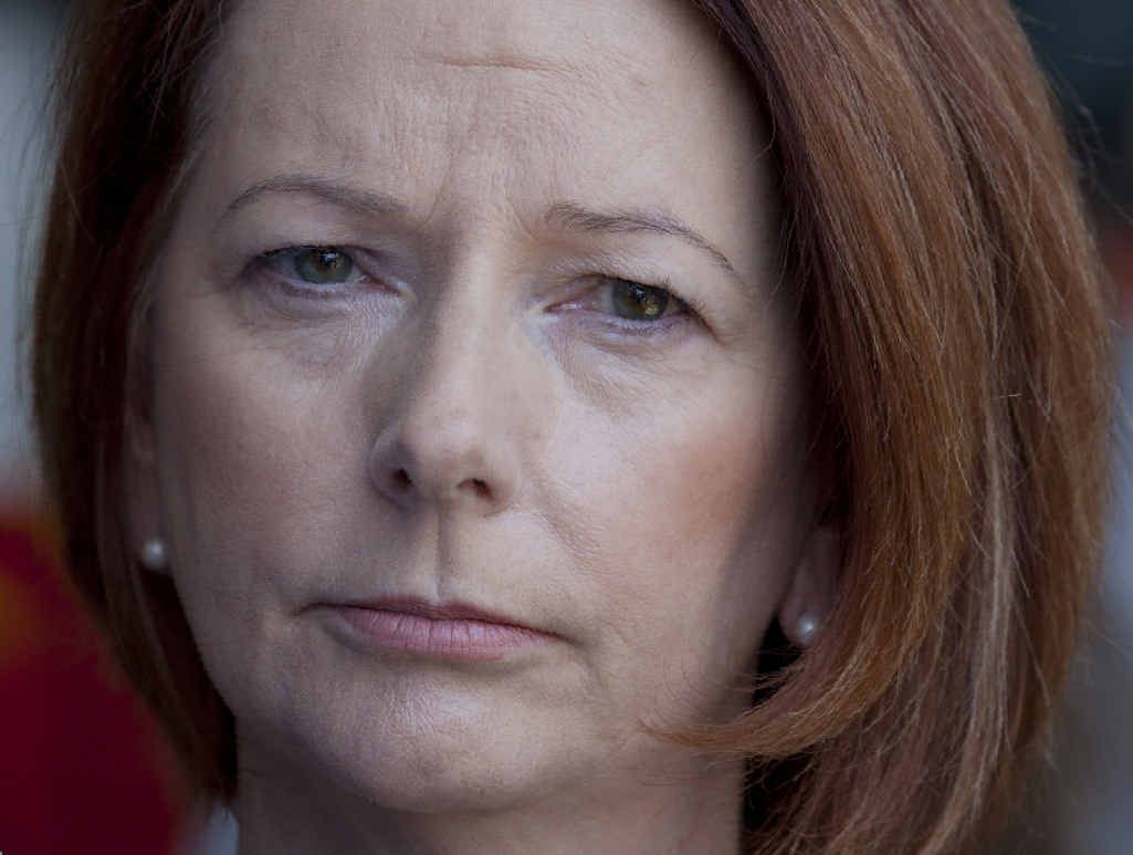REVIEW: Julia Gillard. REVIEW: Julia Gillard.