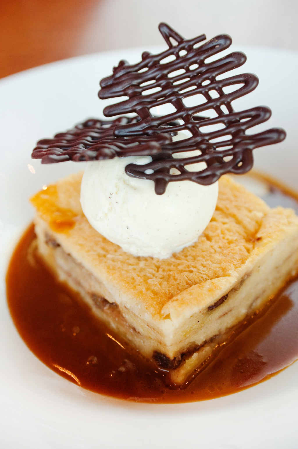 Bread and butter pudding gives a new twist. Bread and butter pudding gives a new twist.