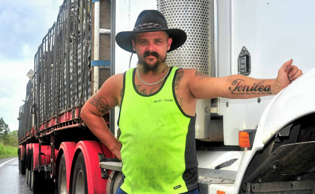 Driver Steven Corcoran says driving on the Bruce Highway is akin to playing Russian Roulette. Driver Steven Corcoran says driving on the Bruce Highway is akin to playing Russian Roulette.