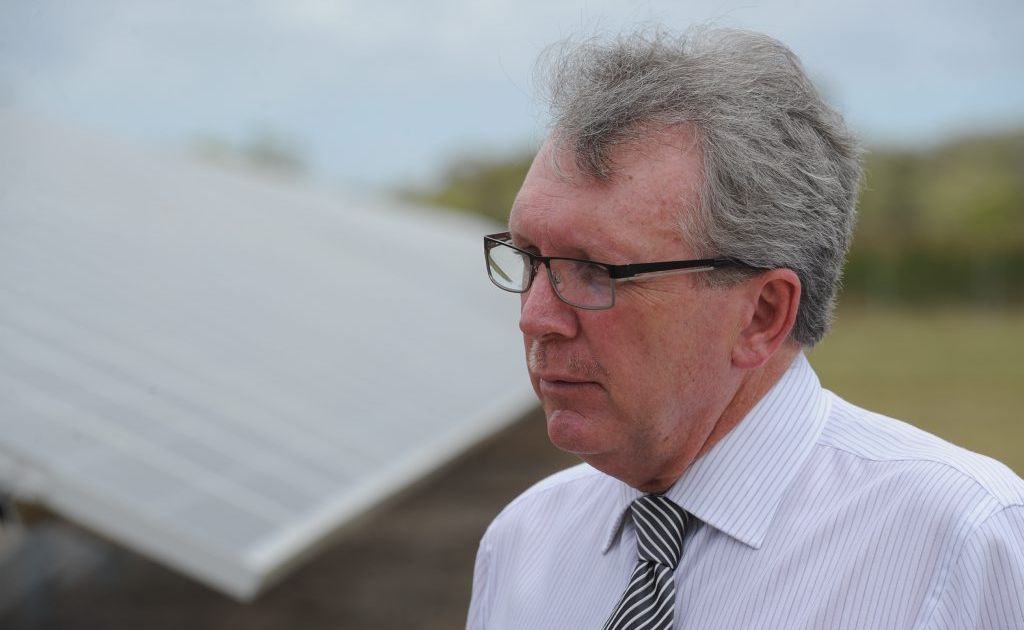Water and Energy Minister Mark McArdle Water and Energy Minister Mark McArdle