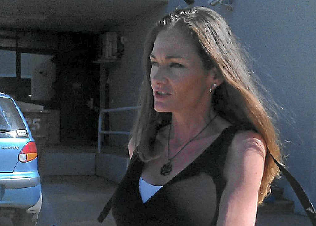 Pieta Morgan at Maroochydore Magistrates Court. Pieta Morgan at Maroochydore Magistrates Court.