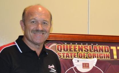WALLY Lewis echoed the founder of Origin, the late Ron McAuliffe's famous quote 32 years ago - that Jesus Christ has blessed the past decade of Queensland dominance.
Photo: Sheree Echlin. WALLY Lewis echoed the founder of Origin, the late Ron McAuliffe's famous quote 32 years ago - that Jesus Christ has blessed the past decade of Queensland dominance.
Photo: Sheree Echlin.