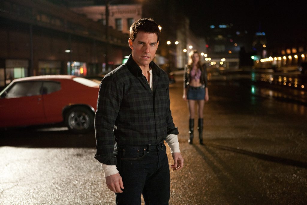 Tom Cruise in a scene from the movie Jack Reacher. Tom Cruise in a scene from the movie Jack Reacher.