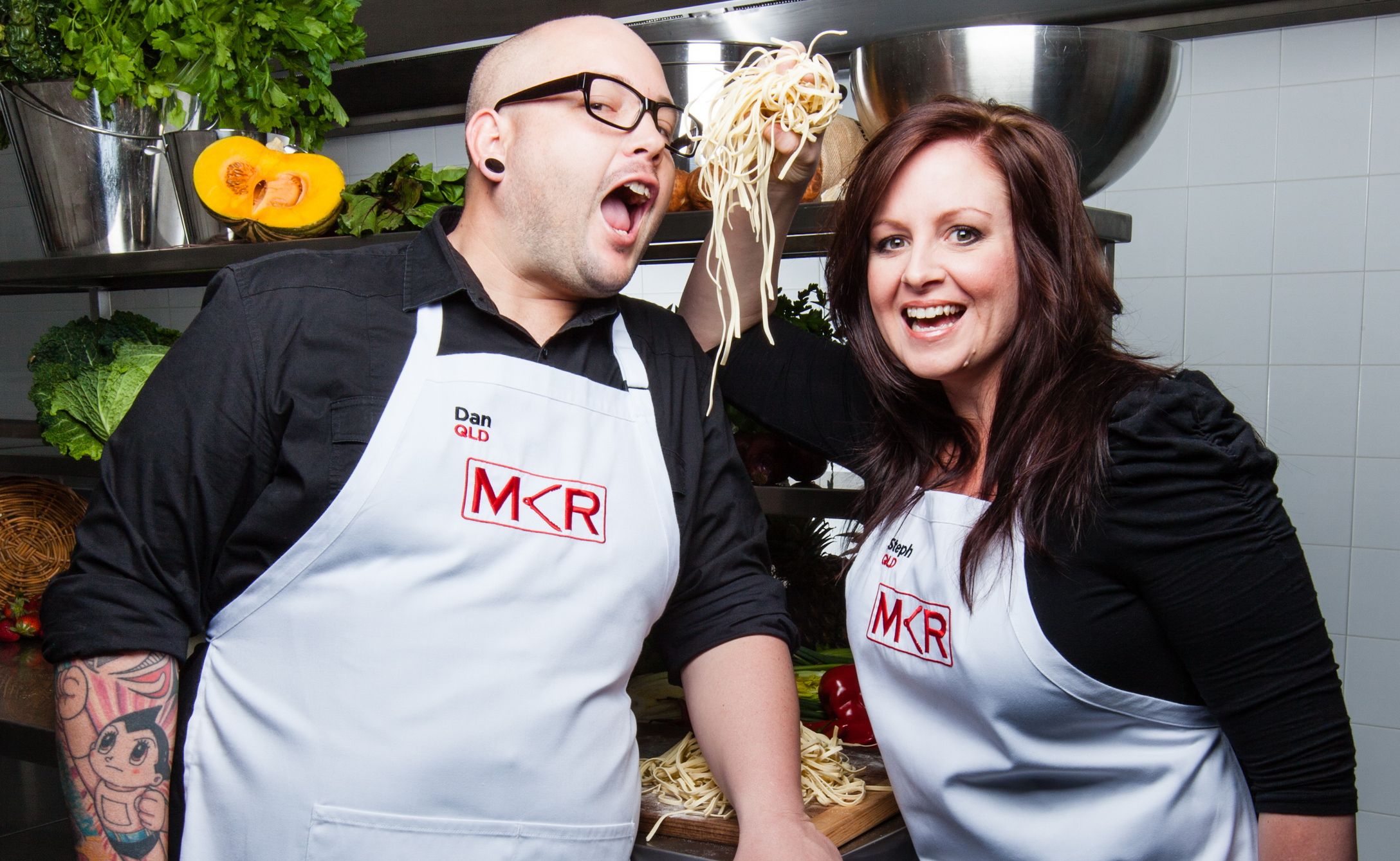My Kitchen Rules winners Dan and Steph Mulheron will appear at Cold Rock on Saturday as part of the shop's opening celebrations. My Kitchen Rules winners Dan and Steph Mulheron will appear at Cold Rock on Saturday as part of the shop's opening celebrations.