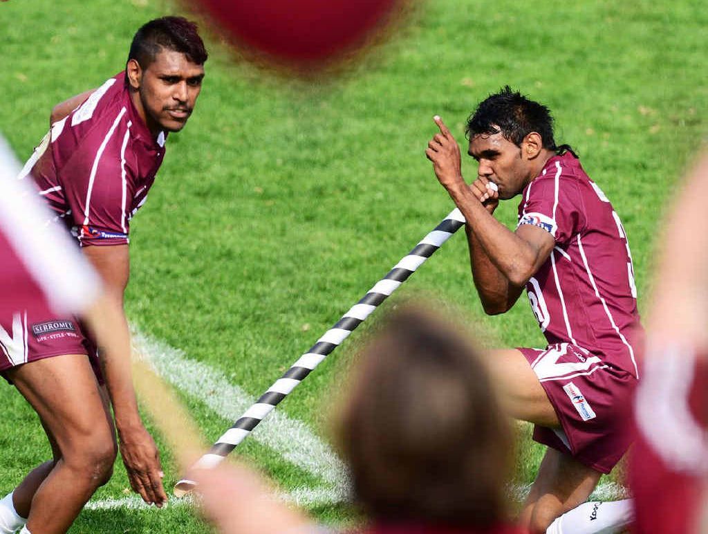 The Ipswich Rugby League Grand Final Reserve Grade Cup match between Goodna Eagles and Fassifern Bombers.
